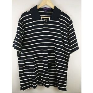 Ralph Lauren Purple Label Italian Striped Polo